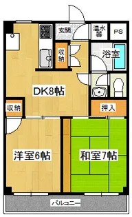 NTコーポ【302号室】の間取り