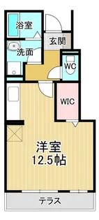 ロイヤルコートA【1階】の間取り
