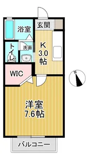 シャーメゾンWith-K【2階】の間取り