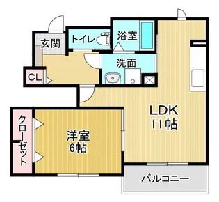 グランドゥール A【1階】の間取り