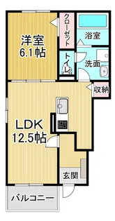 グラン・シエル【1階】の間取り