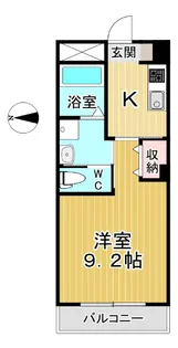 Fairy壱番館【1階】の間取り