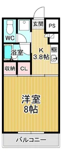 ハイツリゾナール【106号室】の間取り