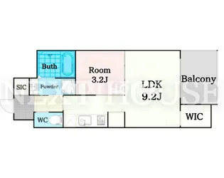 SERENiTE福島scelto【2階】の間取り