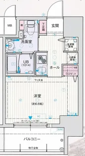 サムティ天満Dio【8階】の間取り