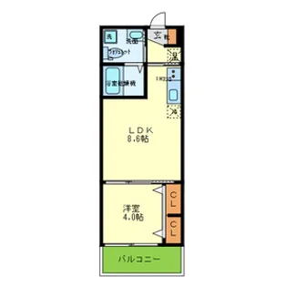 FmaisonFINO【303号室】の間取り