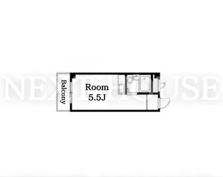 カルム加賀屋【313号室】の間取り
