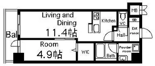 KOUKEN BLDG.【409号室】の間取り