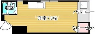 第二木田ハイツ【4階】の間取り