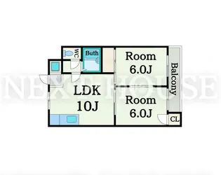 Lumiere住吉North【1C号室】の間取り