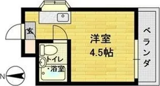 ハイムポプリ【1階】の間取り