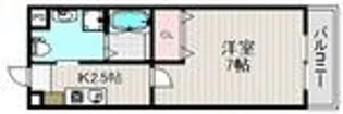 エクセル杭全【403号室】の間取り