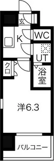 エスリードレジデンス大阪ザ・クラス【8階】の間取り