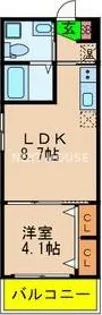 FmaisonFINO【1階】の間取り