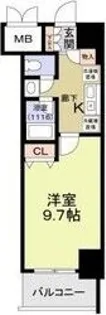 アリヴィオ夕陽ヶ丘【1201号室】の間取り
