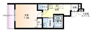 フジパレス平野郷Ⅰ番館【203号室】の間取り