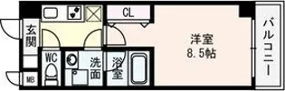 リバー・スクウェア103【0405号室】の間取り