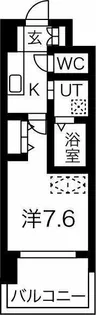 CUORE【8階】の間取り