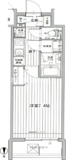 Mid Court Umekita【402号室】の間取り