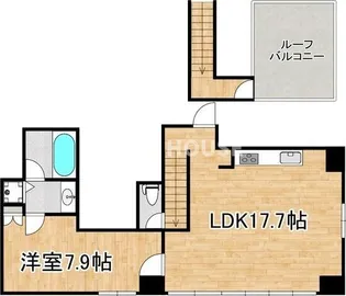 南船場BRICK【1001号室】の間取り