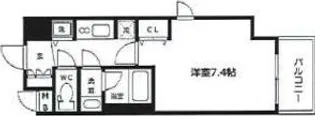 ララプレイス大手通LD【3階】の間取り