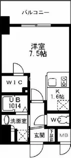 SOFIA住吉大社【502号室】の間取り