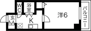 フィレンツェ船場南【2階】の間取り