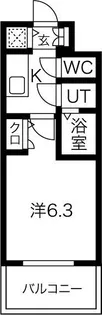 エスリードレジデンス大阪ザ・クラス【805号室】の間取り