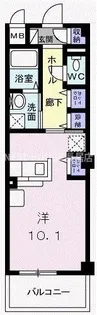 サニーキャンプ東雲Ⅰ【305号室】の間取り