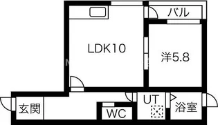 I. Residence天王寺【3階】の間取り