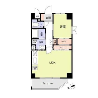 Mon maison II【7階】の間取り