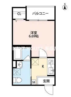 GREEN LIFE(グリーン ライフ)【2階】の間取り