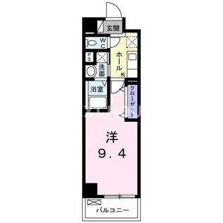 フローレンス天下茶屋【505号室】の間取り