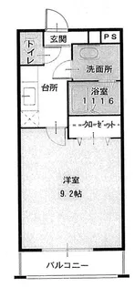 フジパレス城東諏訪Ⅵ番館【302号室】の間取り