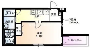 フジパレス堺北花田Ⅱ番館【202号室】の間取り