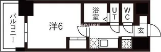 ワールドアイ大阪城EASTⅢ【403号室】の間取り