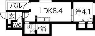 YS maison HOLY【202号室】の間取り