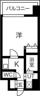 W.O.B.KYOBASHI【703号室】の間取り