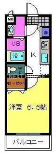 シャルマンフジもずイースト【403号室】の間取り