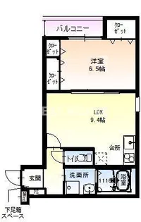 フジパレス平野背戸口【103号室】の間取り
