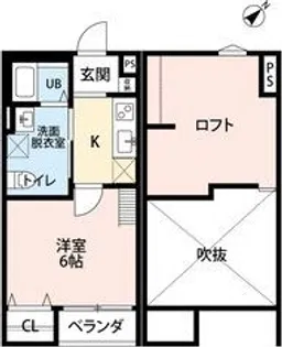 クレアーレ雅(クレアーレミヤビ)【205号室】の間取り