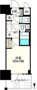 プレサンス新大阪ストリーム【806号室】の間取り