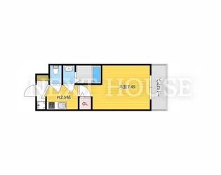 ★グランパシフィック玉出【6階】の間取り