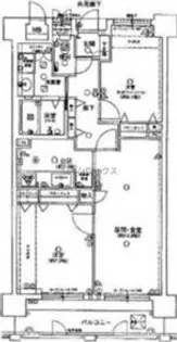 アトレ21南堀江【802号室】の間取り
