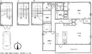 ブランニュービル【3F号室】の間取り