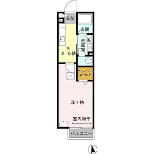 静岡県焼津市焼津1丁目【アパート】の間取り