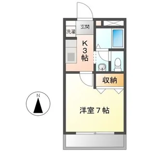 静岡県焼津市田尻【アパート】の間取り