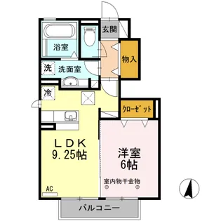 静岡県藤枝市小石川町4丁目【アパート】の間取り
