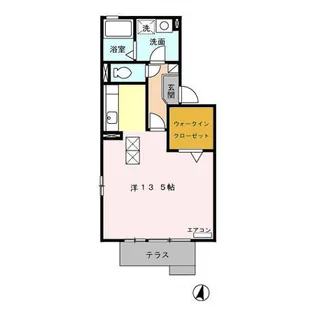 静岡県藤枝市志太5丁目【アパート】の間取り