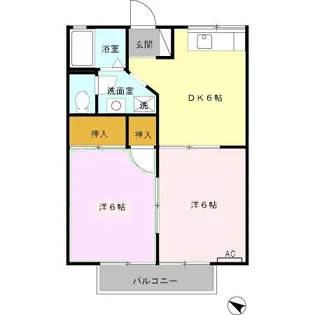 静岡県焼津市八楠4丁目【アパート】の間取り